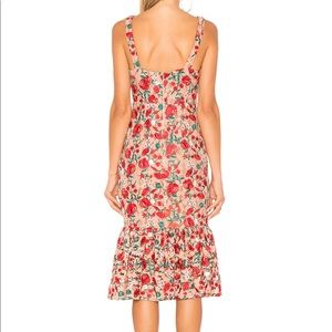 Midi Rose Dress